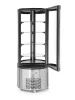 Hendi - Hűtött bemutatóvitrin kerek, forgó polccal,  Arktic, 360L, 220-240V/460W, Ø680x(H)1755mm