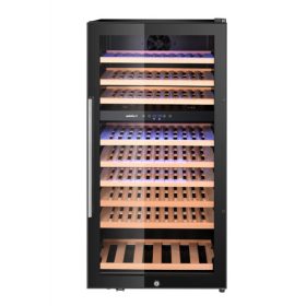 Hendi - Borhűtő 230 literes (83 palack), 2 zónás FEKETE