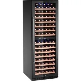 Hendi - Borhűtő 418 literes (155 palack), 2 zónás FEKETE