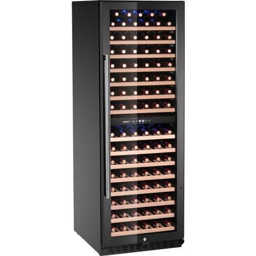 Hendi - Borhűtő 418 literes (155 palack), 2 zónás FEKETE