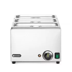 Hendi - Bain Marie GN1/1 + 3 x GN1/3 fedél