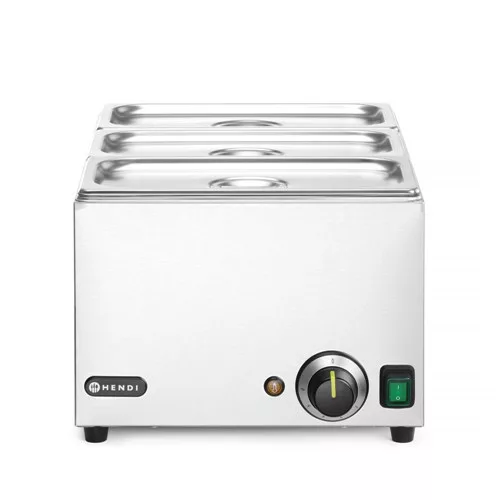 Hendi - Bain Marie GN1/1 + 3 x GN1/3 fedél
