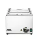 Hendi - Bain Marie GN1/1 + 3 x GN1/3 fedél