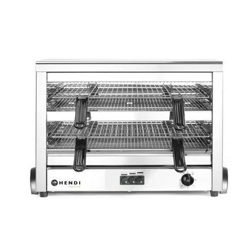 Hendi - Szalamander kvarc fűtőtestekkel GN1/1, 682x528x455mm