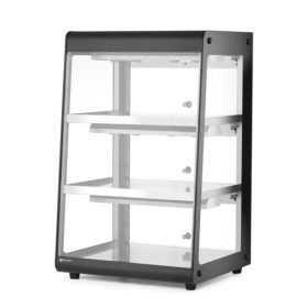 Hendi - Melegentartó vitrin, asztali, fekete