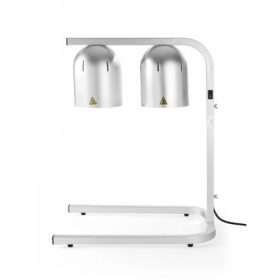   Hendi - Infralámpás melegentartó lámpa,  2 lámpás, ezüst