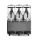 Hendi - Jégkásagép 3x12 liter, Kitchen Line
