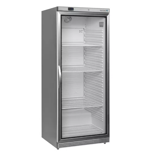 Tefcold - Üvegajtós hűtő 1 ajtós, 570 literes, rozsdamentes fehér belső borítás UR600SG