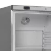 Tefcold - Üvegajtós hűtő 1 ajtós, 119 literes, rozsdamentes, fehér belső borítás, UR200SG