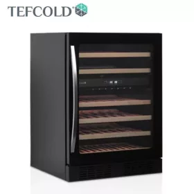   Tefcold - Borhűtő 131 literes, két zónás FEKETE, TFW200-2F