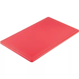 Stalgast - Vágódeszka 53x32,5x1,5 cm piros