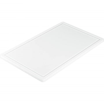 Stalgast - cutting board 53x32,5x1,5 cm fehér