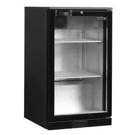   Tefcold - Bárhűtő 1 üvegajtós, 92 literes, max. polcterhelhetőség: 196kg/m², FEKETE, DB106H