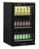 Tefcold - Bárhűtő 1 üvegajtós, 92 literes, max. polcterhelhetőség: 196kg/m², FEKETE, DB106H