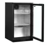 Tefcold - Bárhűtő 1 üvegajtós, 92 literes, max. polcterhelhetőség: 196kg/m², FEKETE, DB106H