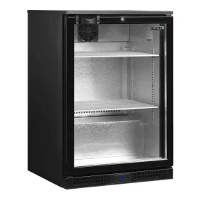   Tefcold - Bárhűtő 1 üvegajtós, 115 literes, FEKETE, DB126H