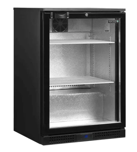 Tefcold - Bárhűtő 1 üvegajtós, 115 literes, FEKETE, DB126H