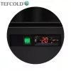 Tefcold - Üvegajtós fagyasztó 1 ajtós, 390 literes, FEKETE-FEHÉR, Atom Maxi F1DB