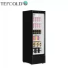 Tefcold - Üvegajtós fagyasztó 1 ajtós, 390 literes, FEKETE-FEHÉR, Atom Maxi F1DB