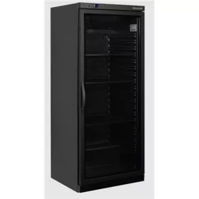   Tefcold - Üvegajtós hűtő 1 ajtós, GN2/1, 570 literes, FEKETE, UR600BG