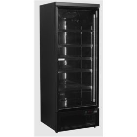   Tefcold - Üvegajtós hűtő 1 ajtós, 459 literes, FEKETE, Atom Maxi C1DBB