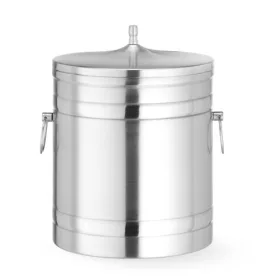  Hendi - Jégvödör duplafalú, BarUp, 5L, Ezüst, Ø200x(H)230mm