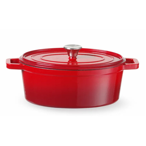 Hendi - Fazék zománcozott öntöttvas piros 4,4 liter