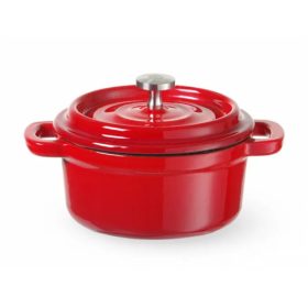 Hendi - Fazék zománcozott öntöttvas piros 0,27 liter