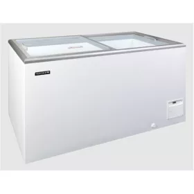   Tefcold - Fagyasztóláda csúszó üveg fedéllel, 345 literes, IDA400-W1 (a kosár nem tartozék)