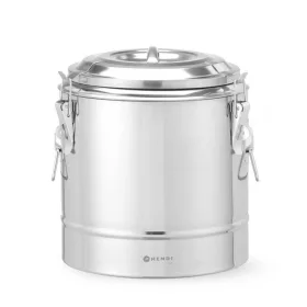   Hendi - Ételszállító badella, duplafalú, 19 liter, Ø350x(h)400mm