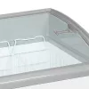 Tefcold - Fagyasztóláda csúszó hajlított üveg fedéllel, LED világítással, 218 literes, NIC302SCEB