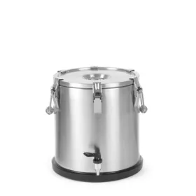   Hendi - Ételszállító badella rozsdamentes duplafalú, csappal 20 literes