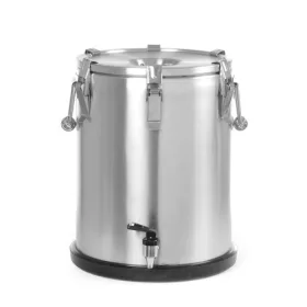   Hendi - Ételszállító badella rozsdamentes duplafalú, csappal 25 literes