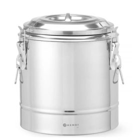   Hendi - Ételszállító badella, duplafalú, 36 liter Ø400x(M)500mm