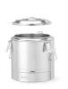 Hendi - Ételszállító badella, duplafalú, 36 liter Ø400x(M)500mm