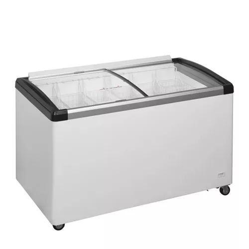 Tefcold - Fagyasztóláda csúszó üveg fedéllel, 395 literes, IDB500-W1