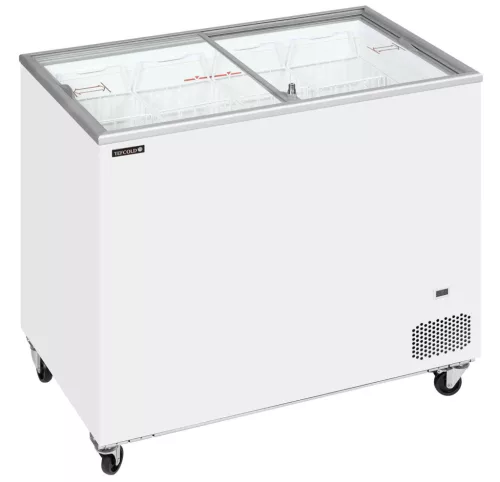Tefcold - Fagyasztóláda csúszó üveg fedéllel, LED világítással, 255 literes, IC302SC