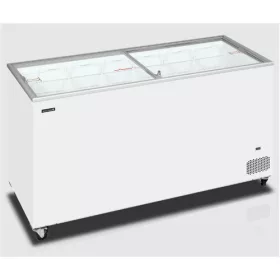   Tefcold - Fagyasztóláda csúszó üveg fedéllel, LED világítással, 430 literes, IC502SC