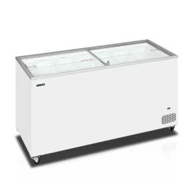   Tefcold - Fagyasztóláda csúszó üveg fedéllel, LED világítással, 430 literes, IC502SC