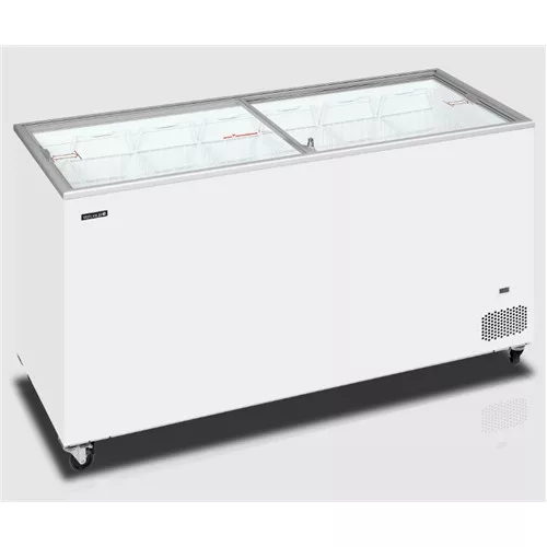 Tefcold - Fagyasztóláda csúszó üveg fedéllel, LED világítással, 430 literes, IC502SC