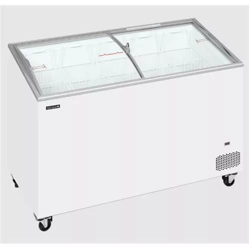 Tefcold - Fagyasztóláda csúszó üveg fedéllel, LED világítással, 310 literes, IC402SCEB