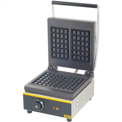 Stalgast - Professional waffle maker téglalap foma 2x10x17 cm sütőfelület