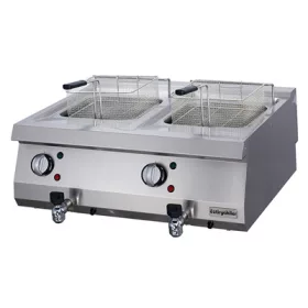   Özti - Olajsütő elektromos 12+12 liter 22 kW asztali OFEI 8070
