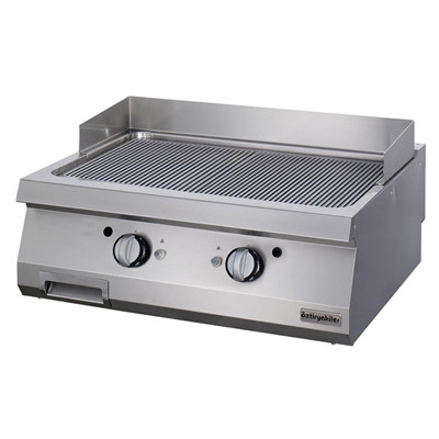 Özti - Professional griddle gázüzemű bordázott 2x9 kW - OGG 8090 N