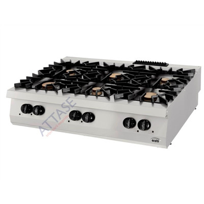 Özti - Professional gas stove 6 égős 1200x900x280 mm 48 kW - OSOG 12090