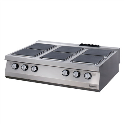 Özti - Professional Electric Stove 6 égős 1200x900x280 mm 24 kW - OSOE 12090