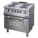 Özti - Professional Electric Stove 4 égős 800x700x850 mm 16,4 kW statikus sütővel - OSOEF 8070