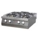 Özti - Professional gas stove 4 égős 800x900x280 mm 40 kW - OSOG 8090 P