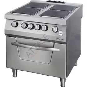   Özti - villanytűzhely 4 főzőlapos 800x900x850 mm 22 kW sütővel - OSOEF 8090
