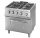 Özti - Professional gas stove 4 égős 800x900x850 mm 18 kW sütővel - OSOGF 8090 C